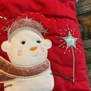 Pottery Barn Stocking Snow princess